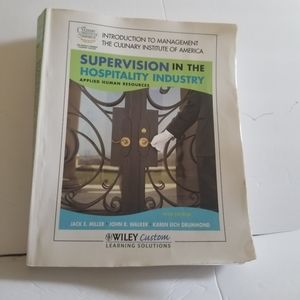 Supervision in the Hospitality Industry *